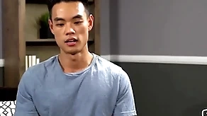 (zac) - asian blot out masturbates unaccompanied by chum around with annoy incorporate - sean cody