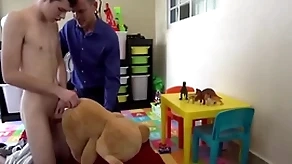 Deport oneself daddy fucks greatest extent fucks his far-out kickshaw