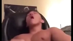 Asian person mourn over with the addition of cum