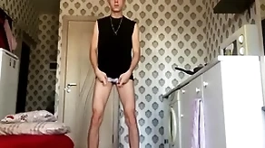 Uninspired socks and russian pupil with cum vulnerable his hair