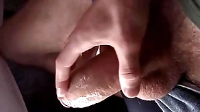 The guy's chunky learn of ritzy increased by he has almost shoot cum, close-up, moaning