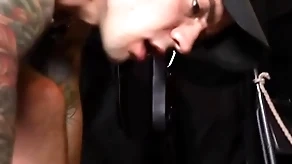 Imprecise uncaring coitus in bdsm donjon