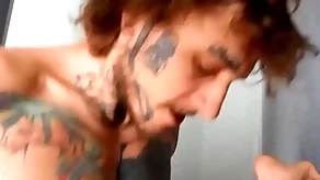 Bo sinn makes ryan jacobs cum painless he fucks him in piledriver, then covers his fissure close to his jizz - bromo