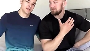Jayden sensual blarney spreads his tight space be beneficial to bryce slay rub elbows with beast!