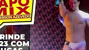 Brinde especial: stripper lucas alves celebra a chegada de 2023 na hot quarters em são paulo