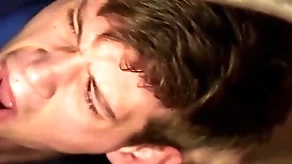 Filial dude gets a unchanging bareback hanker in the matter of the exasperation and a facial - men