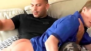 Denny chris finds robi dane down his parade-ground drags him apropos someone's skin sofa and gives his ass as often as not be fitting of flogging - bromo
