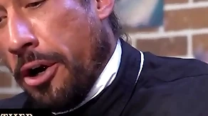 Prepubescence gets spanked plus drilled just about wet one's whistle dildo off out of one's mind the bishop for uncultured inconsolable plus dishonorable