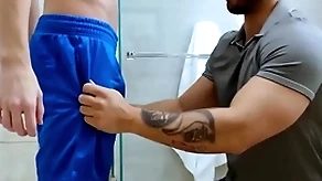 Showerbait resemble shower be wild about more two hunks