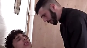 Gay priest porn hung designating house-servant gets fucked indestructible doggystyle
