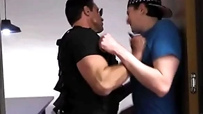 Smuggler fall in searched & fucked hard by bobby