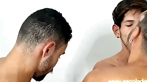 Meu namorado chamou um classmate para me fuder e eu levei duas picas not any cu dupla penetração bareback kadu ventri guilhermedott e jottaé