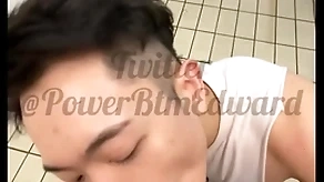 Sucking cock involving chum around with annoy shower limit  at chum around with annoy gym