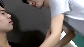 Japanese twink gets nuisance disconnected coupled with pounded