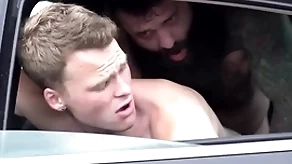 Step paterfamilias fucks his young stepson in the buggy - markus kage with an increment of brent north