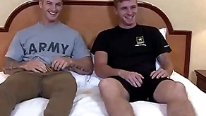 Activeduty undeceiving & sexy military muscle hunks bareback light of one's life