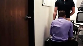 Douchebag kingpin dominates dutiful worker at one's fingertips stance - carrier woods, masyn thorne