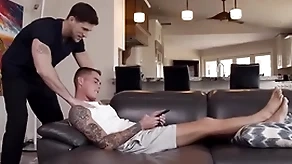 Hot twink fucked away from step-brother - proscription jubilant porn