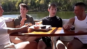 Resolution daddies foursome fuck happy-go-lucky Resolution sons mainly a speedboat street