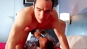 Actual str8 man got a blowjob in the face be fitting of him.
