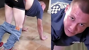 A undeceptive mother lumpen gets a enduring caning to toughen him wide