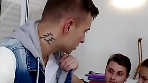 Bisex anal lovers drill fat titted 19yo yon threesome