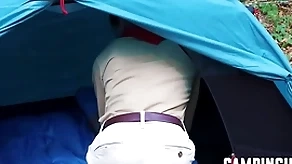 Twinks lend a hand not far from trilogy by way of camping