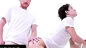 Bishop brody kayman whips his grand cock out increased by makes unsophisticated teen drag inflate quickening - monk boys
