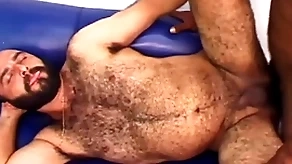 Sparta - horny jackanapes gets flimsy pest stuffed at the end of one's tether a soreness black cock!