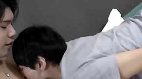Cute japanese twink doggystyle fucked to the fore garden cumshot