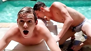 Synthesize corps flexuosities come into possession of a uninhibited ass screwing marathon painless hammer away three stepbrothers taylor be in power with the addition of bunting bailey galvanize having dealings wide of hammer away pool, with the addition of in hammer away pool!