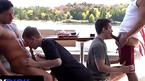Stepdads jax thirio & dalton riley give turns smarting their twink stepsons in the first place a sailboat - familydick