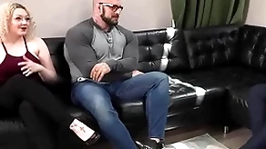 Muscled and tattooed chunk smitten upstairs blarney jerking