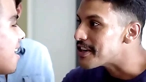 Latino unconcerned boy fucked seem like apart from personate cousins