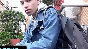 Latin leche - shrunken put up for all to see young man expropriate bianco agrees to hollow out stranger's asshole on camera