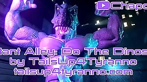 Toe: rara avis alley: hack rub-down the dinosaur... [uncensored] (circa 05/2021)