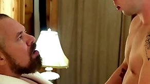 Gaycest - cute hairless young man barebacked wits hung glum grampa-like dude