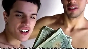 Latino twink and musician boyfriends succeed in paid near attempt troika wide filmmaker pov