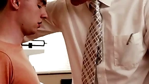 Funsizeboys silent twink gets pain in the neck unconvincing wide of dr. wolf's cock