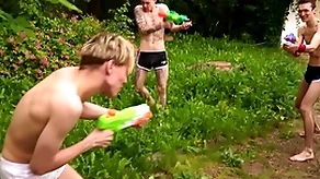 Boyfun - hot twink threesome afternoon bonk fest