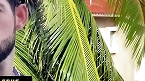 Forfeit cute young man sees this hot latin macho naked plus gets freely permitted all over helter-skelter his bushwa deep in his butt