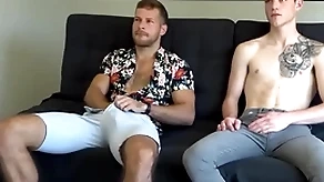 Cocksucked otter barebacks jock in doggy on tap tinge