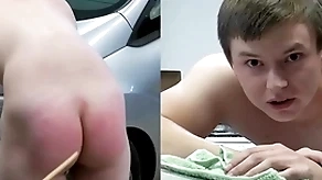 A undeceiving pupil is punished for not maintaining his motor